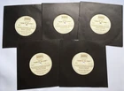 THE BEATLES "SOUND OF THE STARS" FIVE 1966 FLEXI'S UNUSED OLD STOCK PRESSINGS