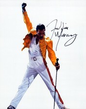 Freddie Mercury Signed 8x10 Autograph Photo + COA