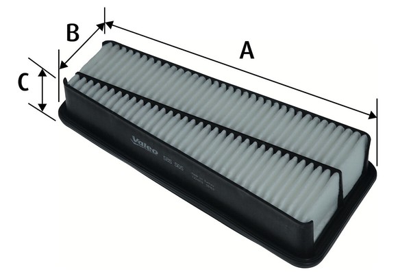 Valeo Luftfilter 585565 Filtereinsatz FüR Toyota Land Cruiser Prado FJ GRJ120-image