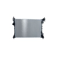 KüHler Motor KüHlrippen GelöTet 540 - 398 Mm Alu NRF FüR U.A. Alfa Romeo Mito