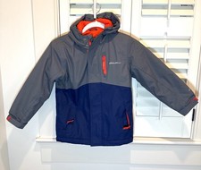 Eddie Bauer Kids Parka Coat Jacket Hood Sz: XS 5/6 Outdoor 1 Piece EUC