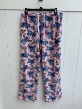 Disney Lilo and Stitch Pajama Pants Sleep Pants Womens Large Soft Fuzzy