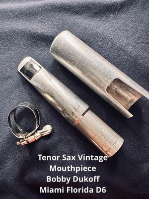 管楽器・吹奏楽器 Dukoff MIAMI.FLORIDA D6 DUKOFF Miami Florida Tenor Saxophone Mouthpiece D6 Vintage | eBay