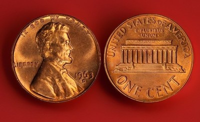 コレクション 1963 D Lincoln Memorial 1963-D Lincoln Memorial Cent Red Gem BU Best Value On eBay Fast