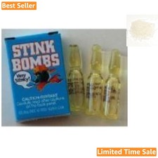 Complete Stink Bomb Collection - 6 Vials in 2 Packs for Perfect Gag Gifts