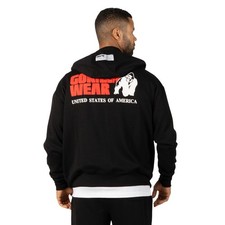 Gorilla Wear Classic Oversized Zipped Hoodie ...