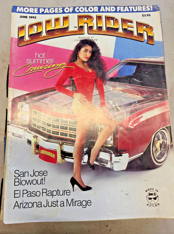 Vintage LOWRIDER Magazine June 1992