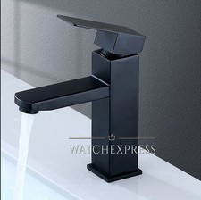 Rubinetto Miscelatore per Lavabo Lavandino Bagno Colore  Nero Opaco