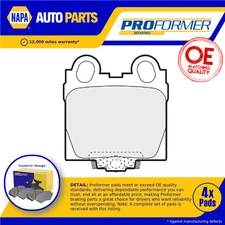 Brake Pads Set fits TOYOTA ALTEZZA JCE10 3.0 Rear 01 to 05 Proformer New