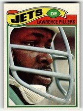 1977 Topps Lawrence Pillers #147 New York Jets ROOKIE CARD HIGH GRADE BEAUTY!. rookie card picture