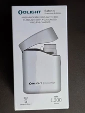 Baton 4 Powerful EDC Flashlight 1300 Lumens - Splashed Ink