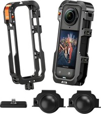 Metal Protective Case for Insta360 X5 Accessories, Insta 360 X5 Multifunction Ut