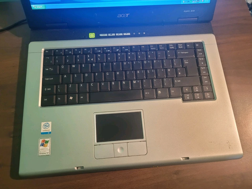 CHEAP Acer Aspire 3610 15.4" Windows XP Laptop Intel Celeron 512MB RAM 40GB HDD - Image 2 of 4