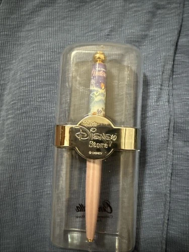 Vintage Cinderella The Disney Store Movie Poster Pen In Container