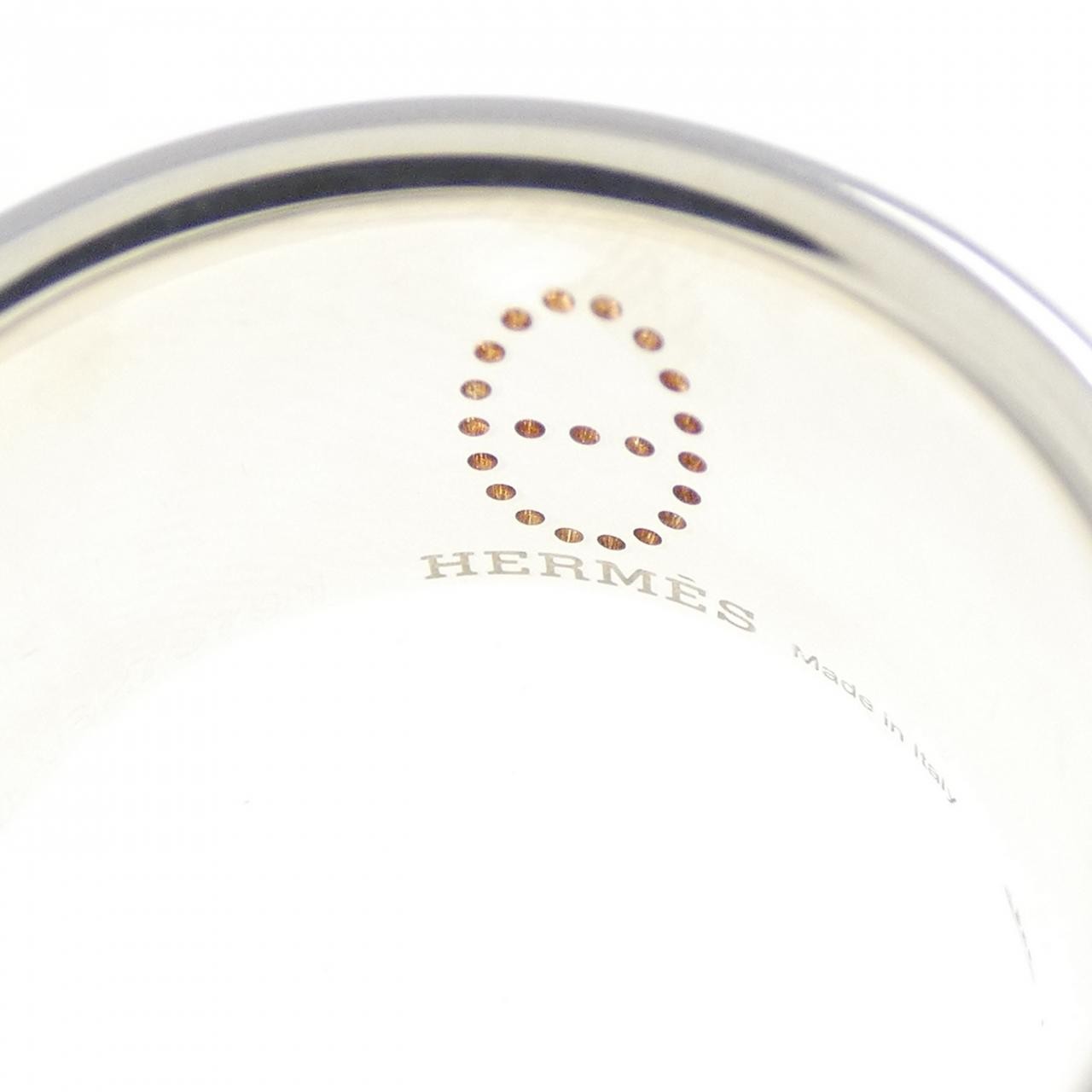 Authentic HERMES Eclipse Ryuban Ring  #260-008-03… - image 4