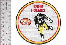 Beer Football Pittsburgh Steelers Ernie Holmes & Iron City Beer NFL Pr NO TARIFF