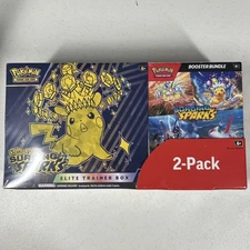 Pokemon Surging Sparks Elite Trainer Box + Booster Bundle COSTCO