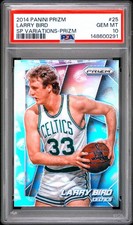 2014 PANINI PRIZM SP VARIATIONS PRIZM #25 LARRY BIRD PSA 10