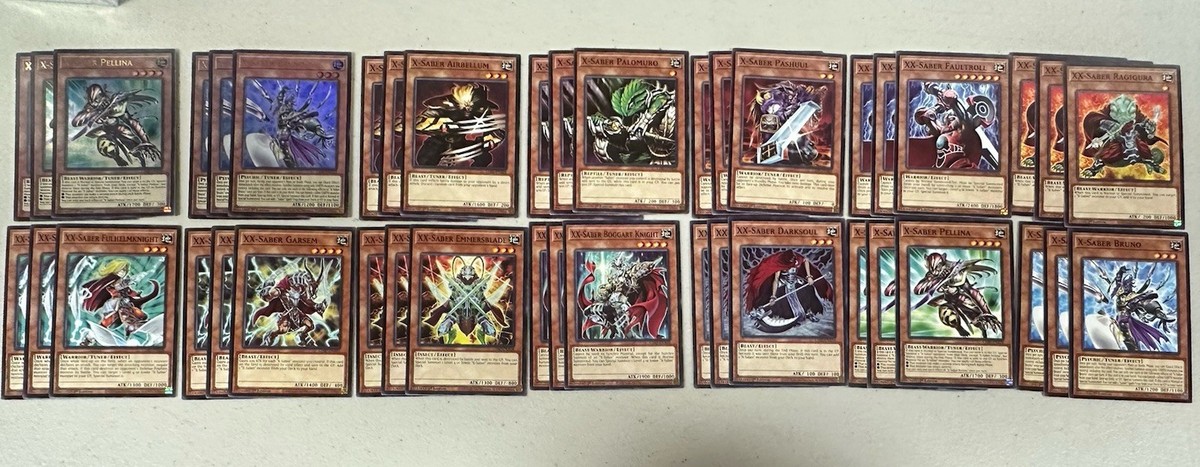 Yugioh Complete X-saber/XX-saber Deck 117 Cards L26d Modern Deck Bruno Pellina | eBay Yugioh Complete X-saber/XX-saber Deck 117 Cards L26d Modern Deck Bruno Pellina | eBay