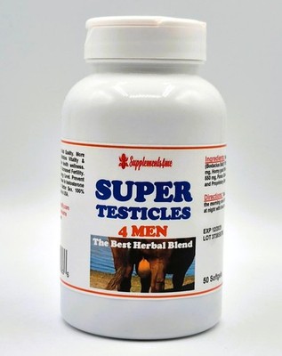 POWERFUL ORGANIC HERBS FOR SUPER ALPHA MALE  - 50 SOFTGELS - MADE USA