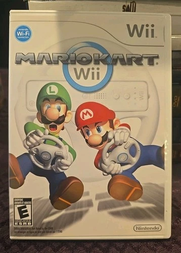 Nintendo Wii Mario Kart Complete Tested Works See Pictures