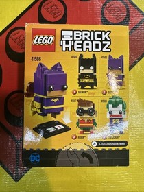 Lego DC Comics Super Heroes Brickheadz 41586 Batgirl New Free Shipping