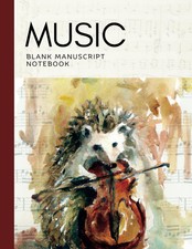 Blank Sheet Music Notebook: 10-Stave Manuscript Paper for Musicians