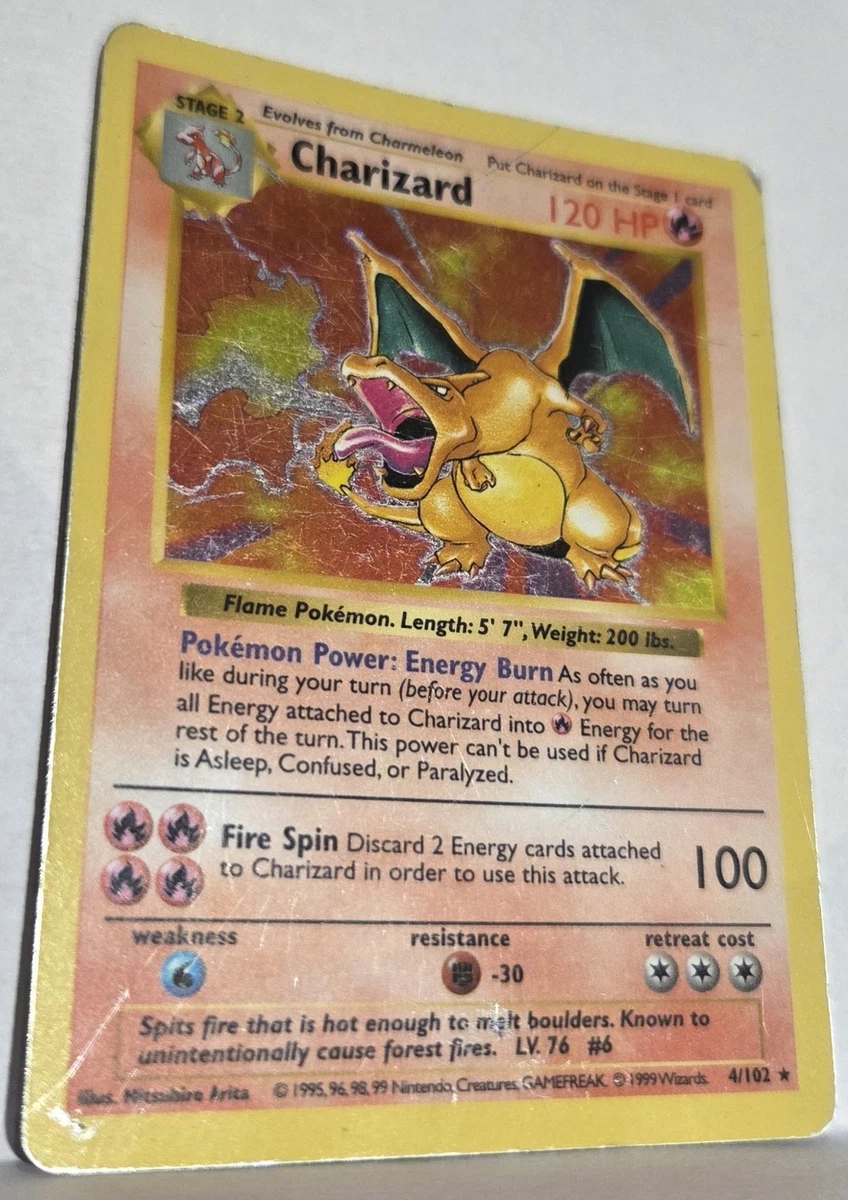 Shadowless Pokémon Charizard Individual Cards for sale | eBay