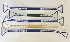 Tupperware VTG Cake Carrier Handle Lot 5 Blue 1258 624 Harvest Gold 624 Green