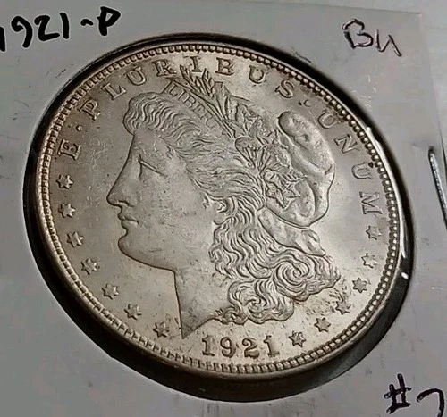 1921-P Flashy Gem BU Morgan Silver Dollar ~ 90% Silver #2