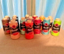 Lot of 15 Maxi-Lock Serger/Overlock Thread Cone All Purpose Polyester All Colors