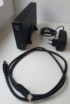 icy Box USB 3.0 enclosure for 3,5'' HDD / SSD + 6TB Seagate SkyHawk 3,5 Zoll 