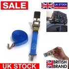 Ratchet Tie Down Straps 1 TONNE MAX Claws Car Lorry Lashing Handy Travel 25mm 5m