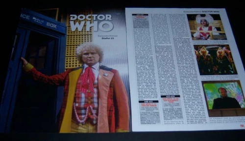 Doctor Who Colin Baker STARMAN Robert Hays Clippings Report Press #2283