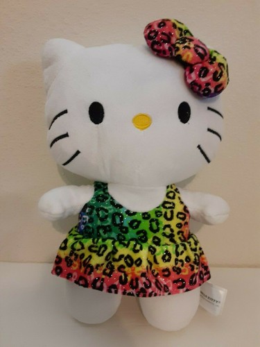 hello kitty leopard plush