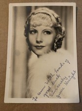 Vintage June Knight Signed Personal Autographed Photo 5&rdquo; X 7&rdquo; Original 1934