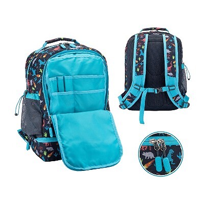 Bentgo Kids' 2-in-1 17 Backpack & Insulated Lunch Bag - Dino