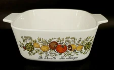 Corning Ware A-1 1/2-B 1.5 Liter Le Persil La Sauge Spice of Life No Lid s-1J