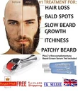 Derma Roller 540 Micro Needle For Beard Hair Regeneration Growth Skin Care