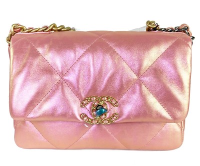 chanel iridescent pink