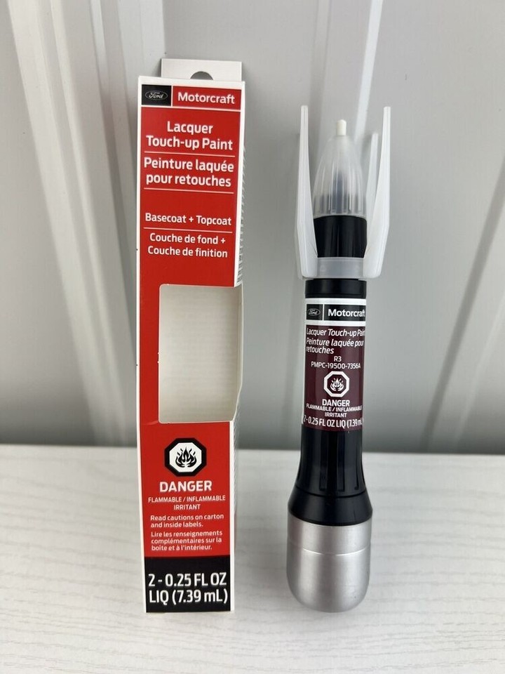 Touch Up Paint Motorcraft Color Code R3 Burgundy Velvet TC Ford Lincoln ...