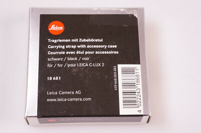 Leica Tragriemen mit Zubehöretui-Carrying strap with accessory case 18 681 