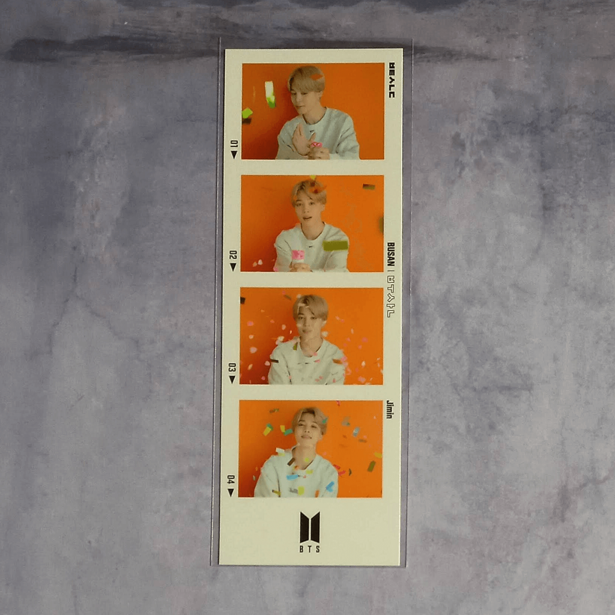 BTS Yet to Come in Busan Mini Photo Card 4-Cut Photo Instant Photo