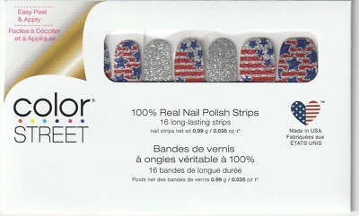 Color Street Nail Polish Strips Glitz And Glory