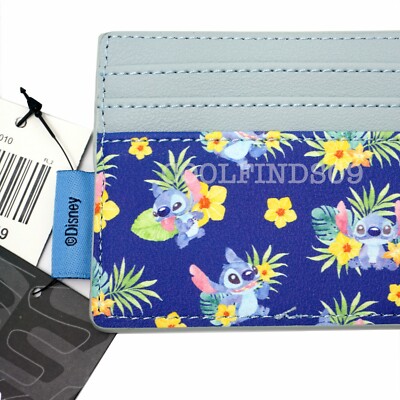 Loungefly Disney Tropical Stitch Cardholder Wallet Hot Topic Only