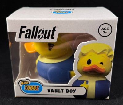 Mini Tubbz - Vault Boy - Fallout - Rubber Duck - Approx 2'' High