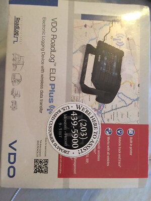 NEW Sealed VDO Roadlog ELD Plus Electronic Logging Device Wireless Connection