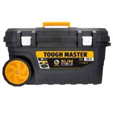 Wheeled Tool Storage Box With Dividers TOUGH MASTER
