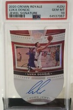 Panini - Crown Royale - Luka Doncic - OnCard Auto - PSA 10 18/49 JewelSignature 