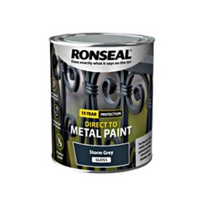 RONSEAL DIRECT TO METAL PAINT - GLOSS - Available In Various Colours & Sizes